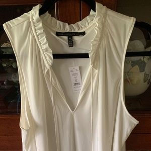 White House/Black Market White Blouse